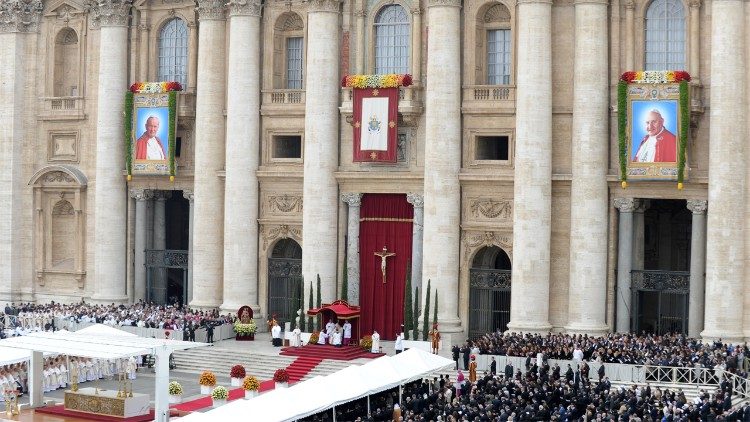 Kỷ niệm 10 năm Đức Gioan XXIII và Đức Gioan Phaolô II được tuyên thánh