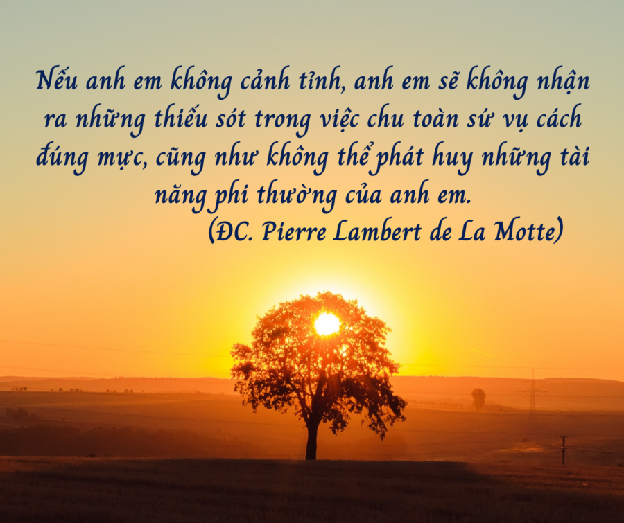 Lời của Đấng Sáng Lập - Đức Cha Pierre Lambert de La Motte