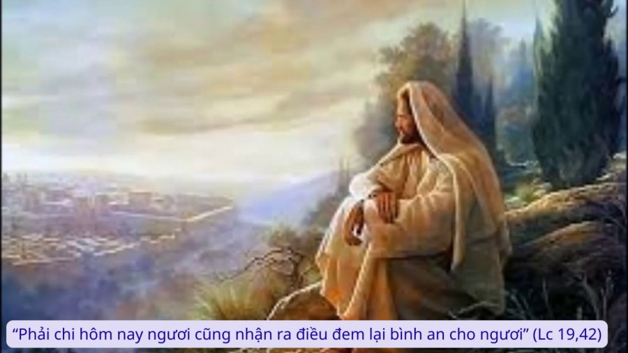 Thứ Năm Tuần 33 Thường Niên Năm C  (Lc19, 41-44)