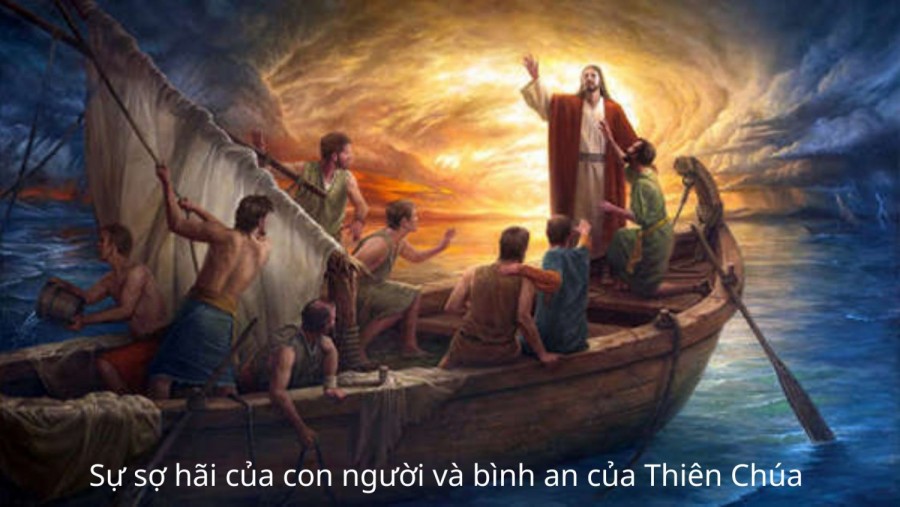 Sự sợ hãi của con người và bình an của Thiên Chúa