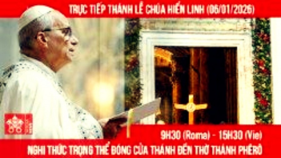 Nghi thức đóng Cửa Thánh & Thánh Lễ Chúa Hiển Linh do Đức Thánh Cha chủ sự