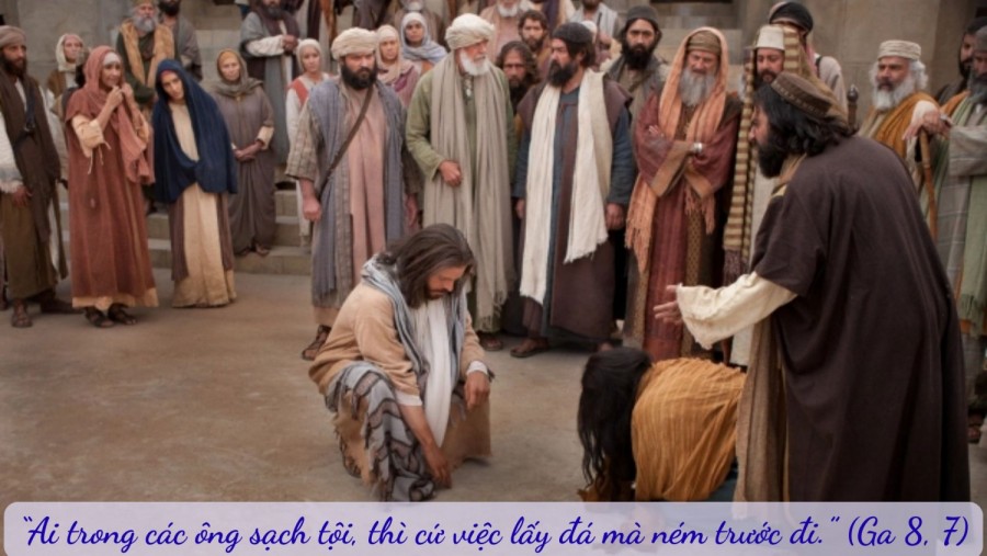 Thứ Hai Tuần 5 Mùa Chay Năm A (Ga 8, 1 - 11)