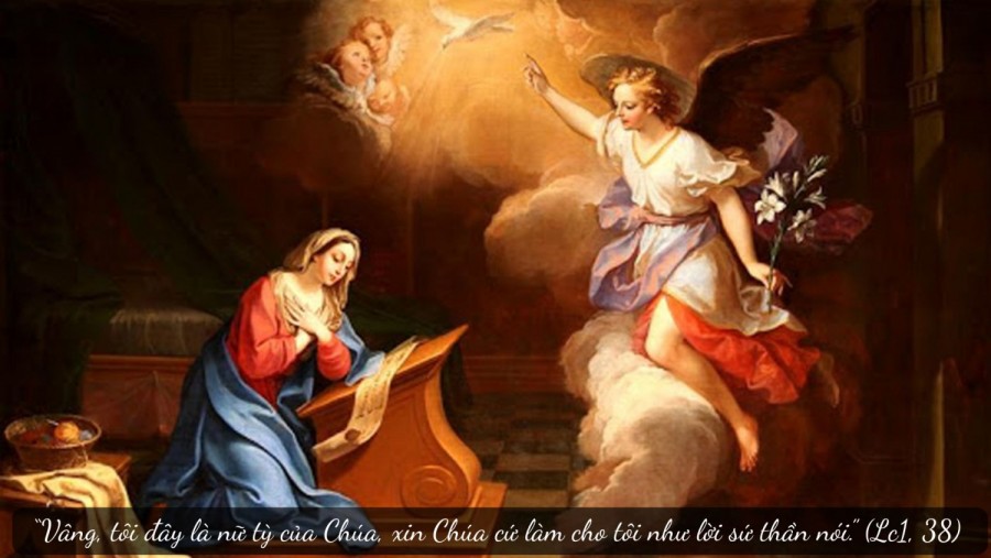 NGÀY 25 THÁNG 3: LỄ TRUYỀN TIN (Lc1, 26 – 38)