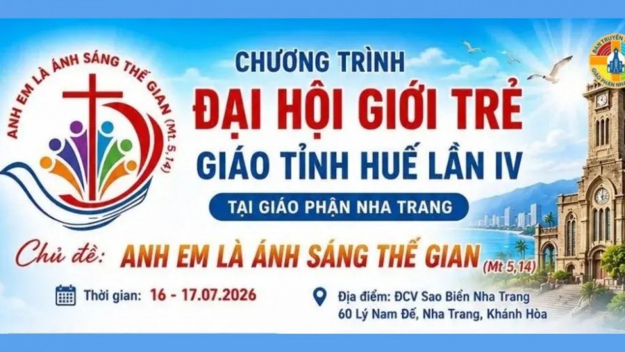TỔNG HỢP CÁC PHẦN CHÍNH YẾU TRONG HAI NGÀY ĐẠI HỘI GIỚI TRẺ GIÁO TỈNH HUẾ TẠI GIÁO PHẬN NHA TRANG