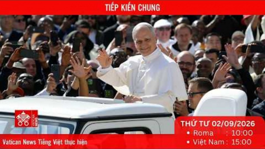 Tiếp kiến chung (02/09): Giáo hội cùng “vui mừng và hy vọng” với con người ngày nay