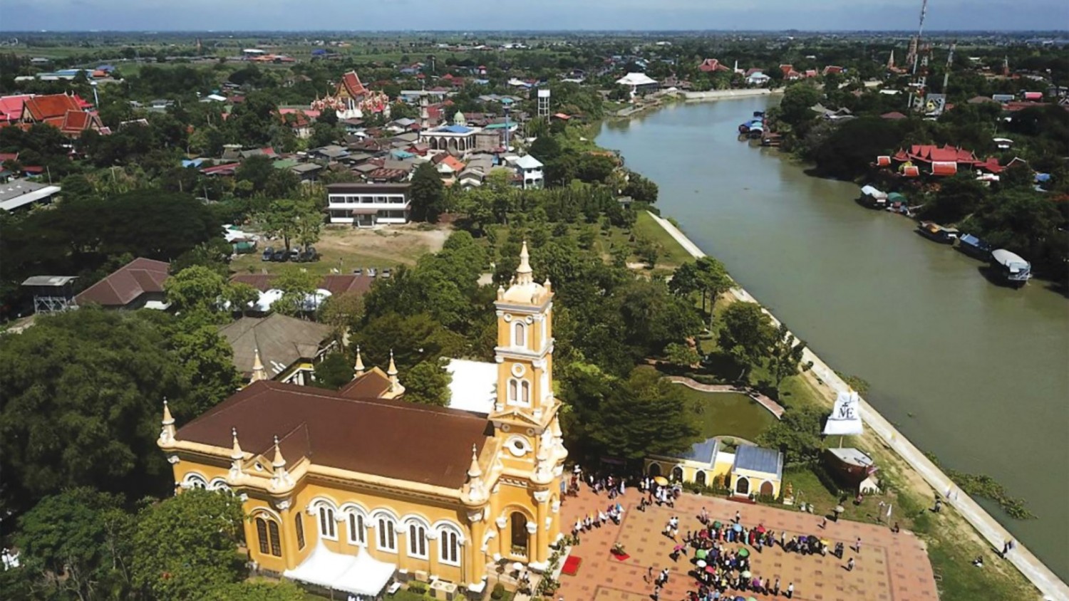 Nhà thờ Aytthaya nơi phần mộ đức Cha an táng