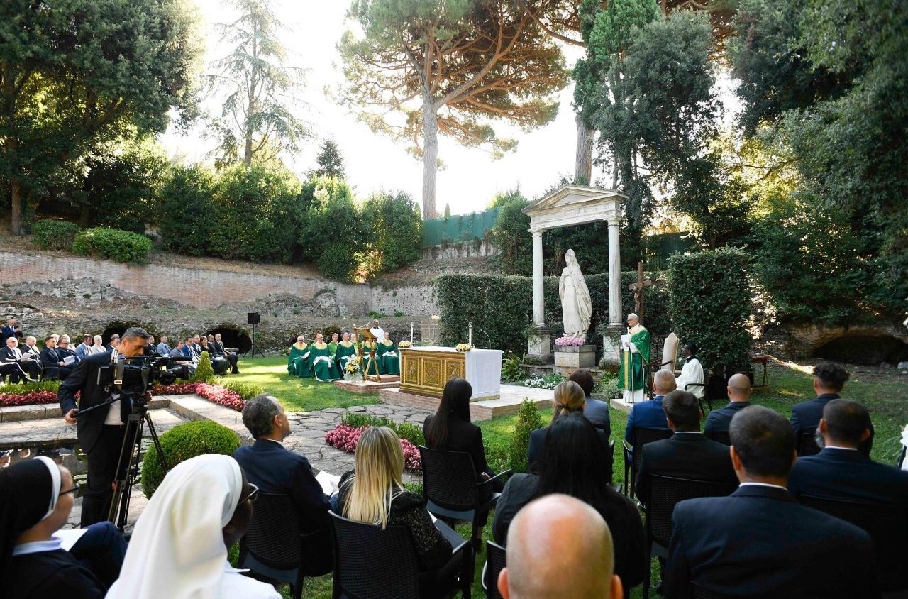 ĐTC Lêô dâng Thánh Lễ cầu nguyện cho việc bảo vệ công trình tạo dựng, ngày 09/07/2025  (@Vatican Media)