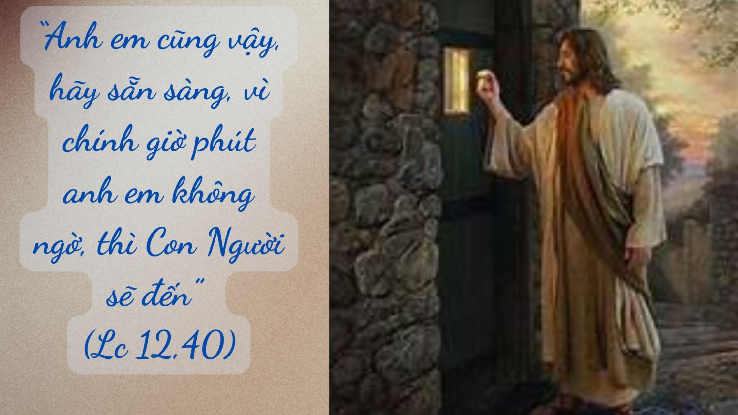 Thứ Tư Tuần 29 Thường Niên Năm C (Lc 12, 39-48)