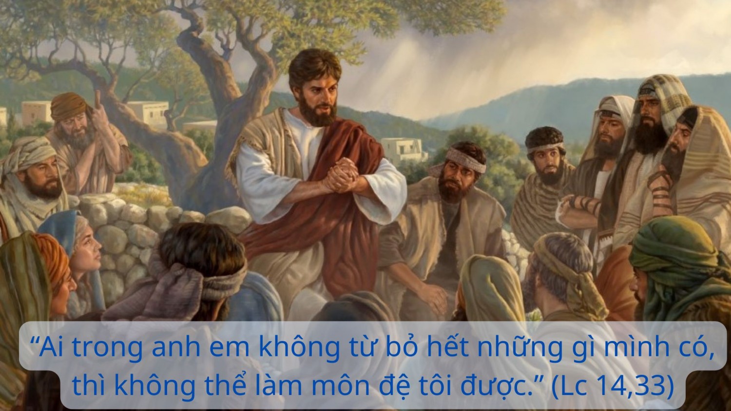 Thứ Tư Tuần 31 Thường Niên Năm C (Lc 14, 25–33)