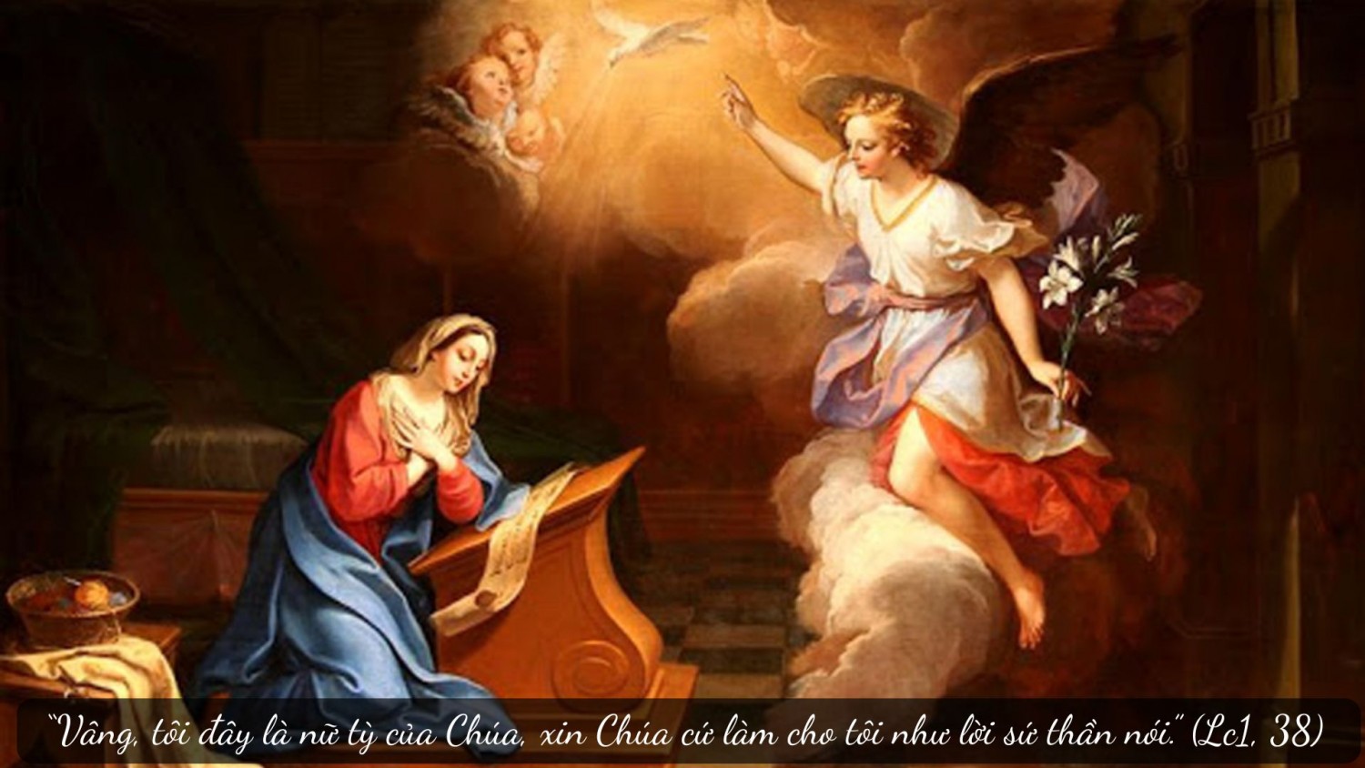 Ngày 20 tháng 12: TUẦN TRƯỚC LỄ GIÁNG SINH (Lc 1, 26 - 38)