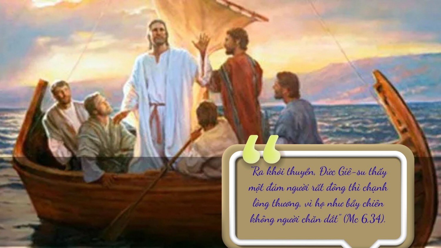 THỨ BA SAU LỄ CHÚA HIỂN LINH (Mc 6, 34 - 44)