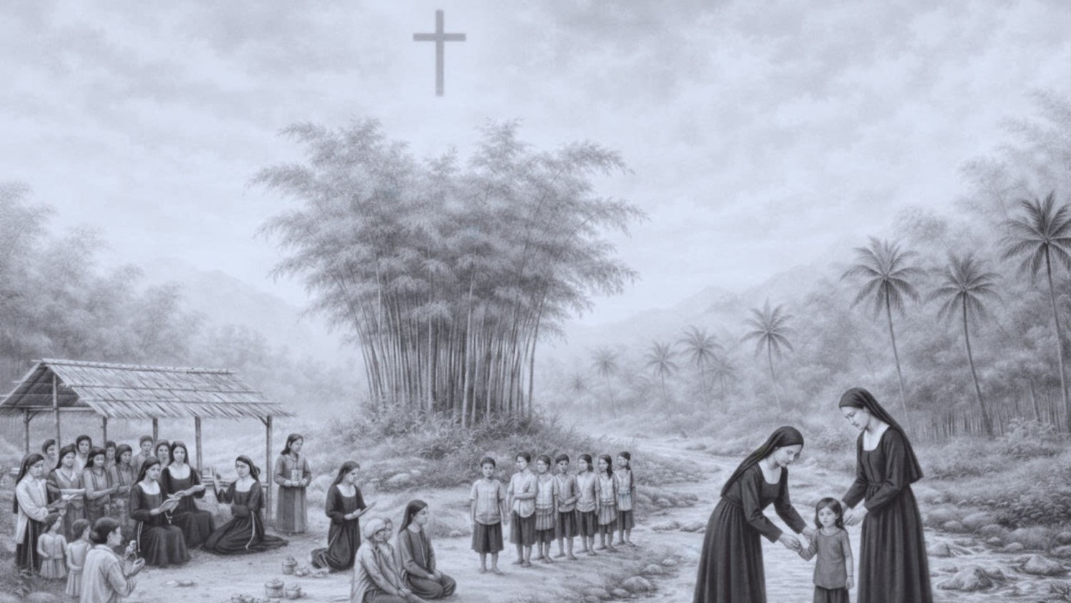 NHỮNG CÂY TRE XANH DƯỚI CHÂN THÁNH GIÁ