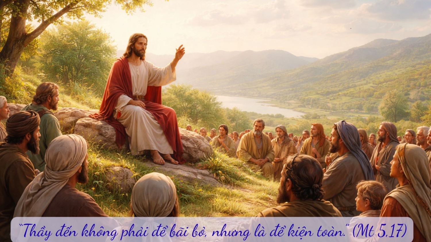 “Thầy đến không phải để bãi bỏ, nhưng là để kiện toàn ” (Mt 5,17)