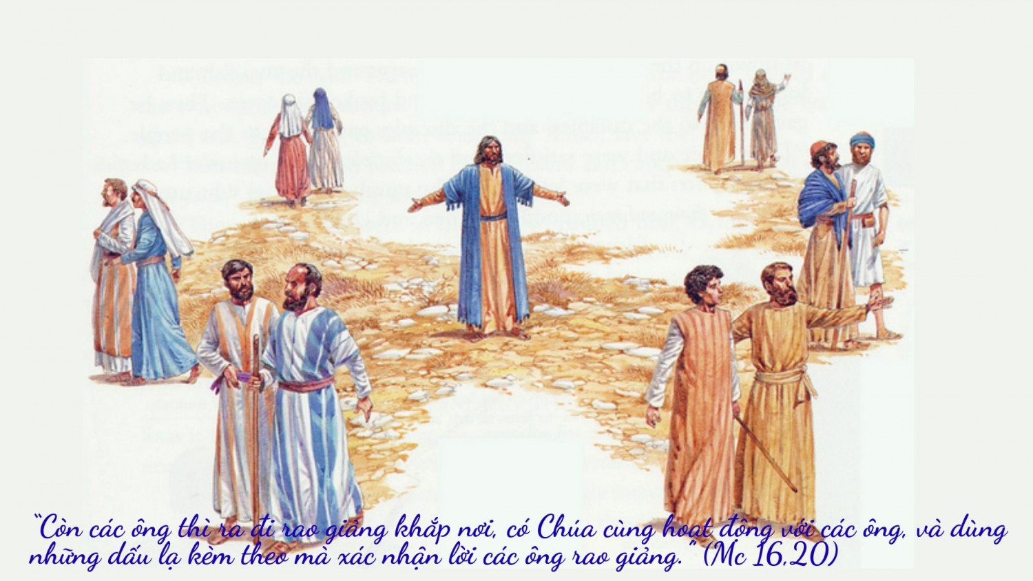 Thứ Bảy Tuần 3 Phục Sinh (Mc16, 15 -20)