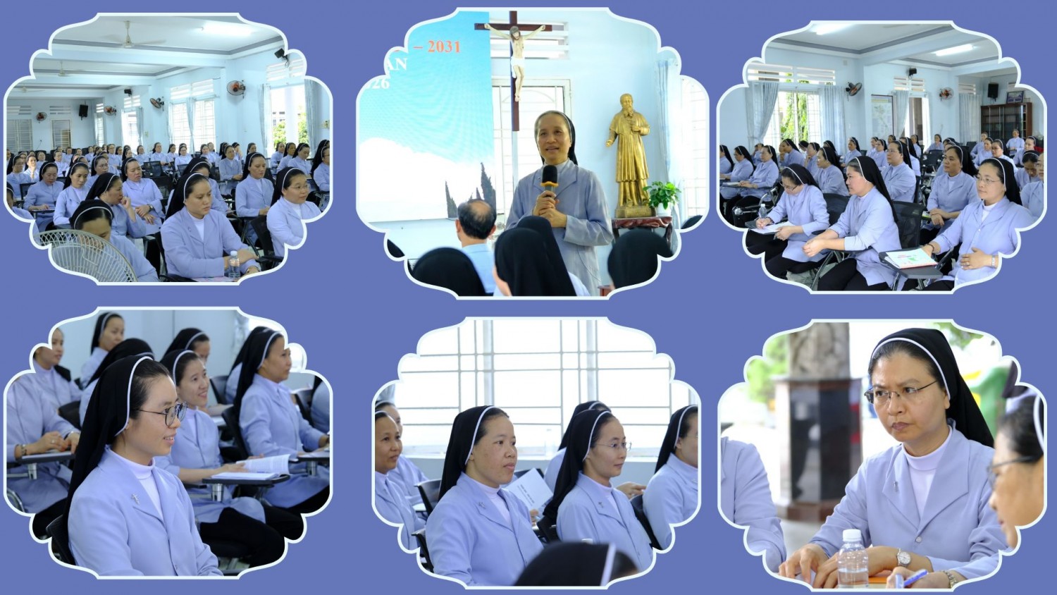 BỐN KỲ TIỀN TỔNG TU NGHỊ Cùng Nhau Lắng Nghe Để Nhận Ra Điều Chúa Muốn Cho Hội Dòng (12)